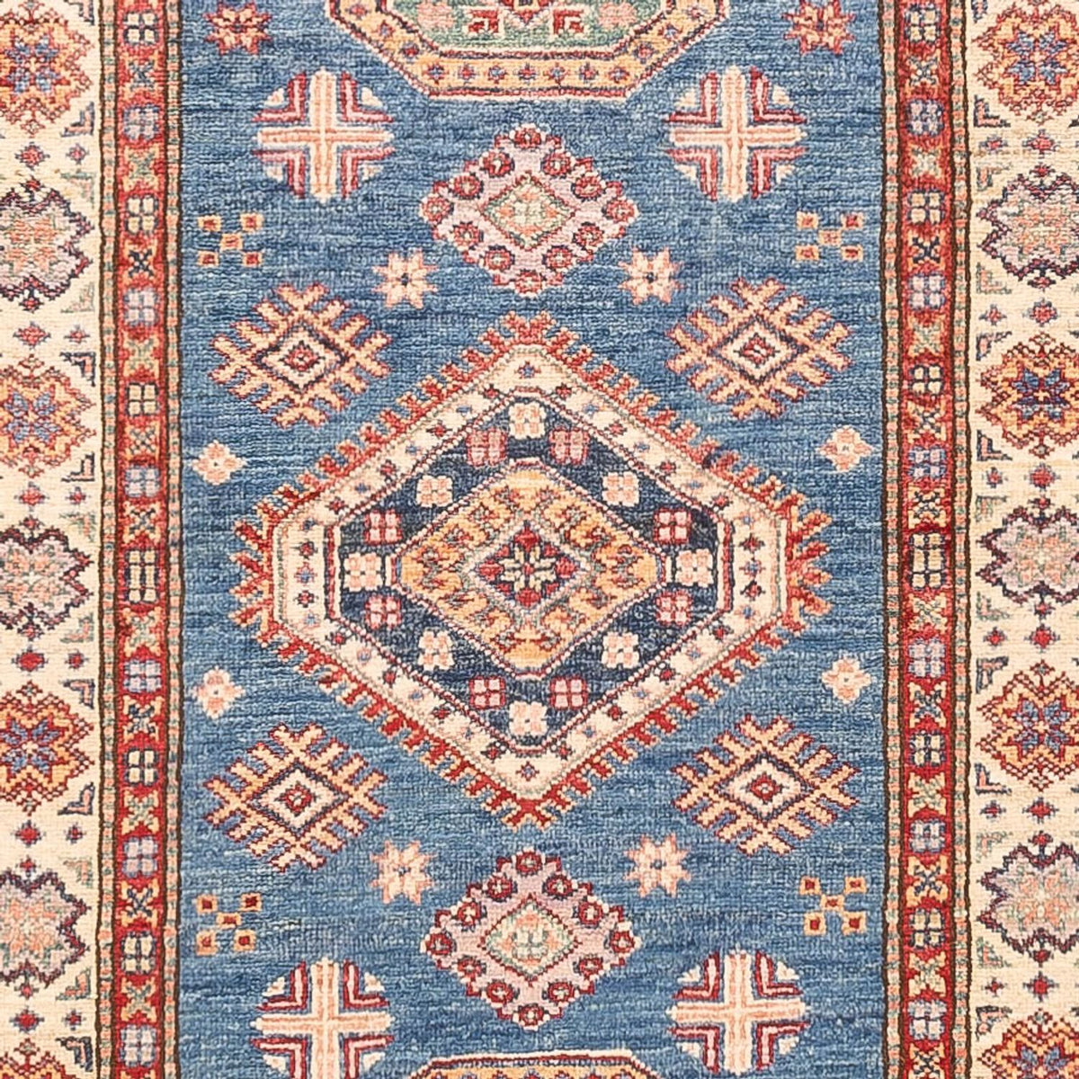 Runner Ziegler Carpet - Kazak - 404 x 87 cm - blå