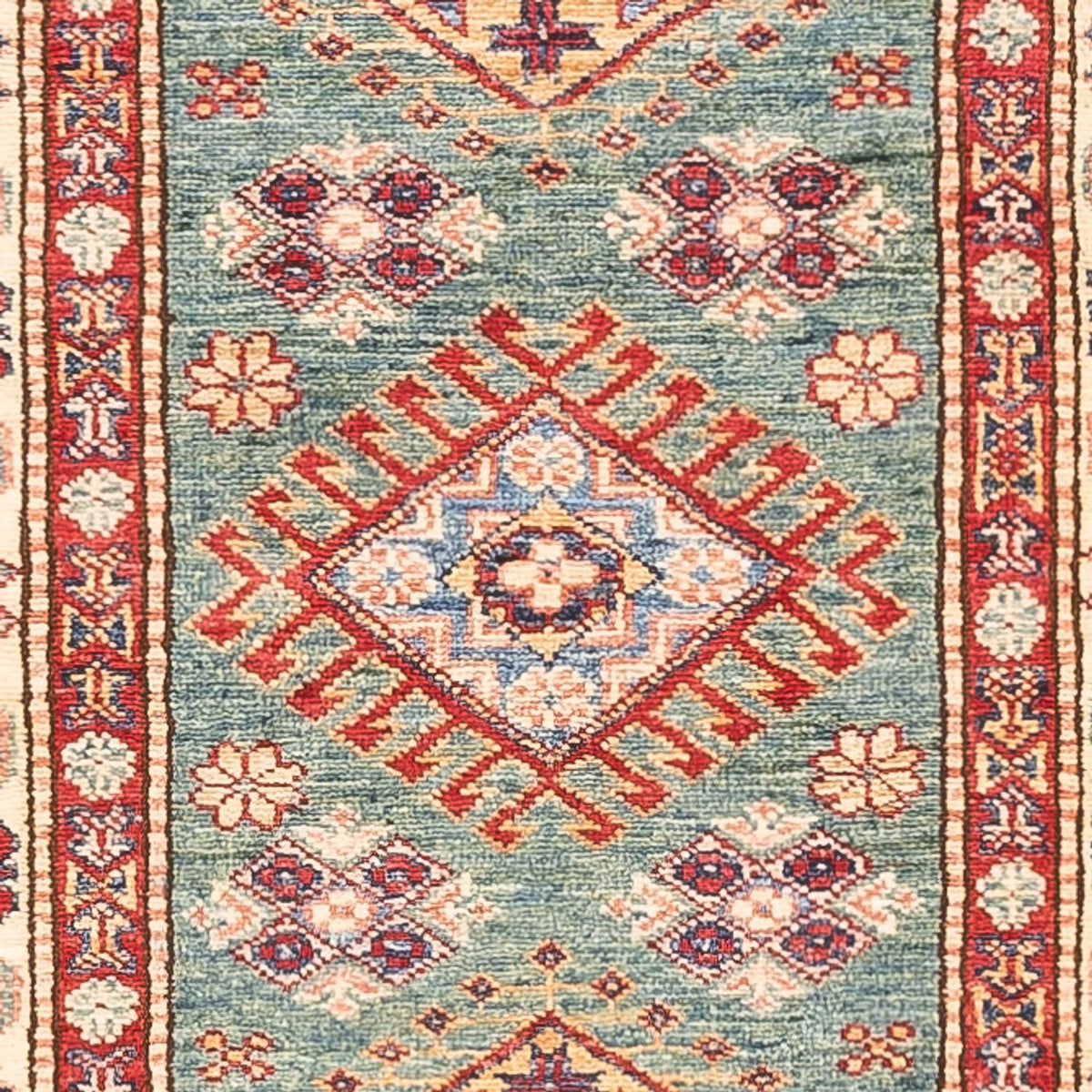 Runner Ziegler Carpet - Kazak - 294 x 84 cm - turkos