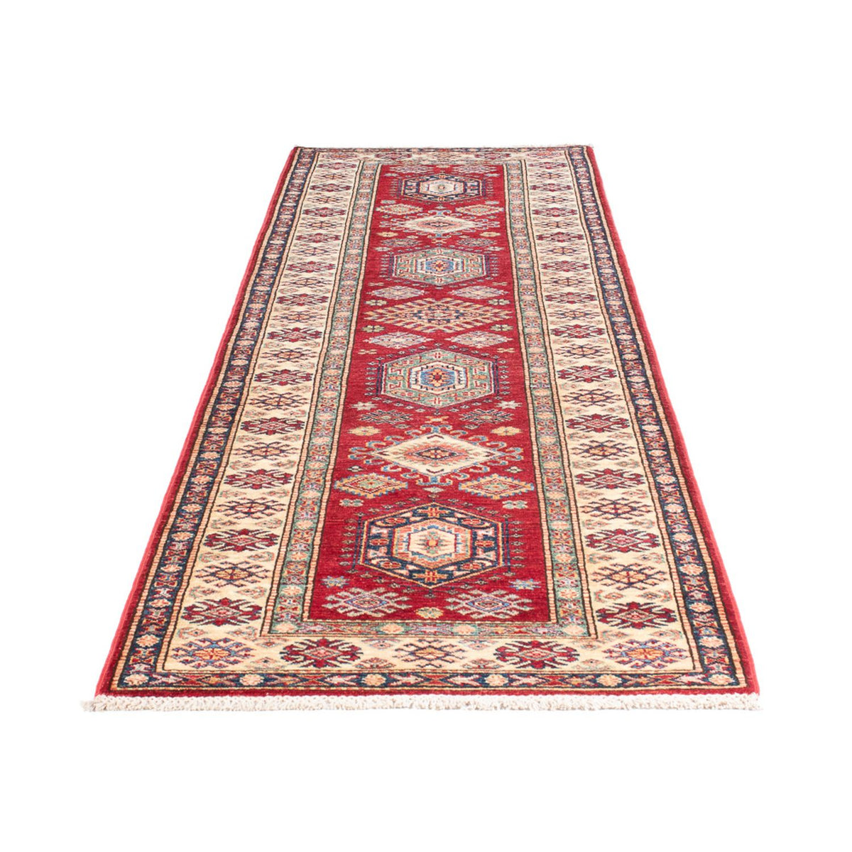 Runner Ziegler Carpet - Kazak - 300 x 80 cm - röd