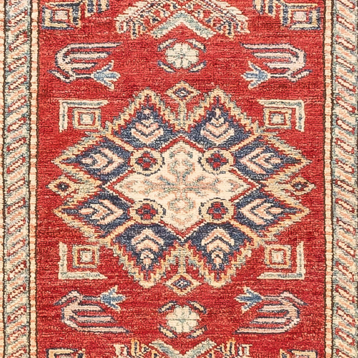 Runner Ziegler Carpet - Kazak - 304 x 83 cm - röd
