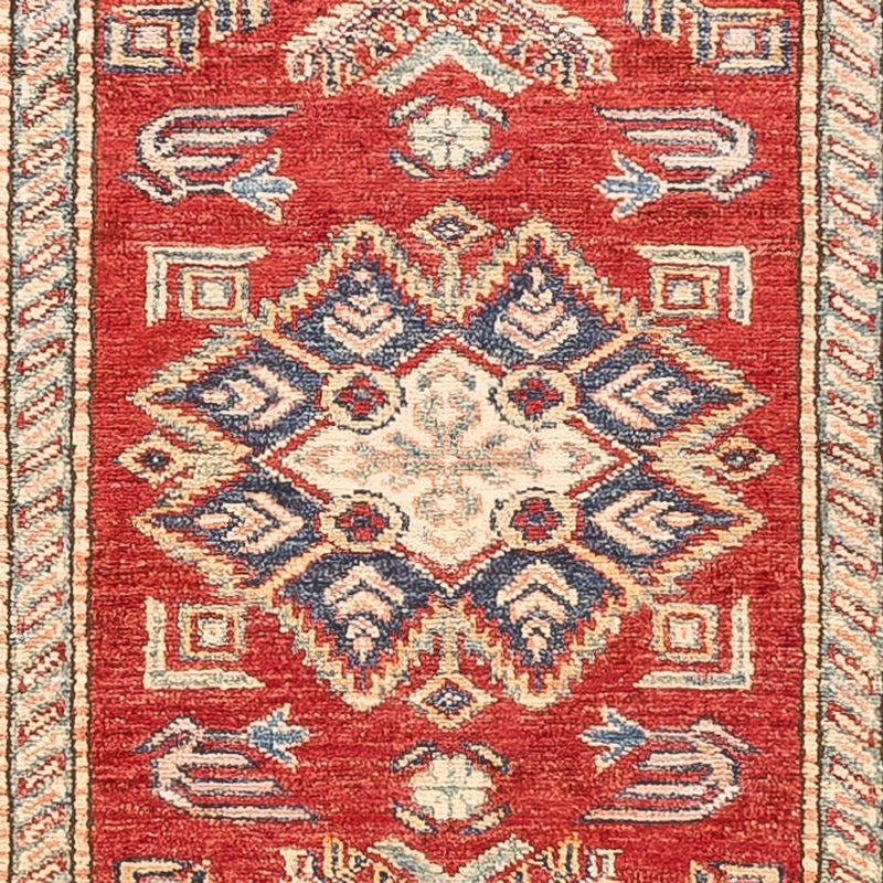 Runner Ziegler Carpet - Kazak - 304 x 83 cm - röd