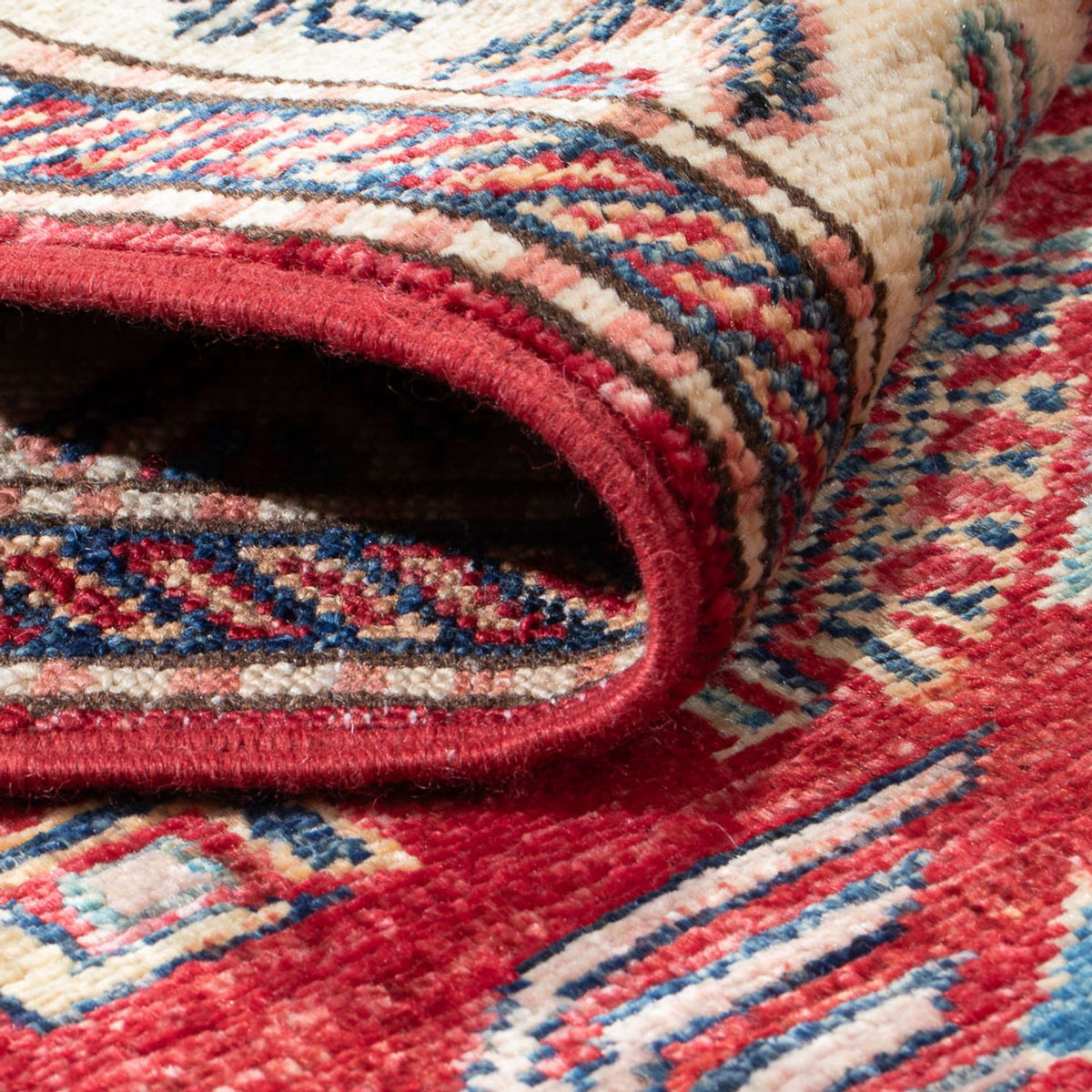 Runner Ziegler Carpet - Kazak - 304 x 83 cm - röd