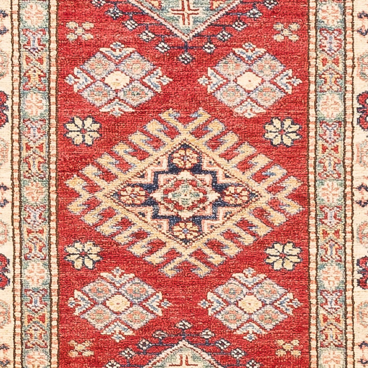 Runner Ziegler Carpet - Kazak - 304 x 80 cm - röd