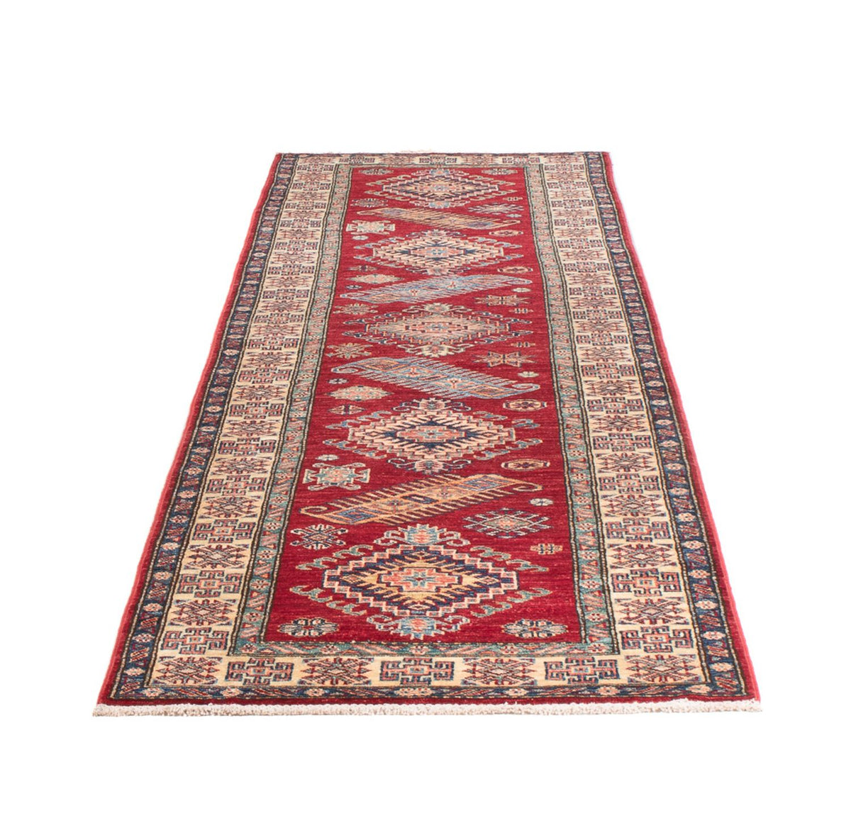 Runner Ziegler Carpet - Kazak - 306 x 80 cm - röd