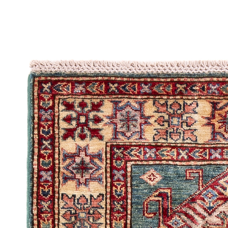 Runner Ziegler Carpet - Kazak - 327 x 78 cm - ljusgrön