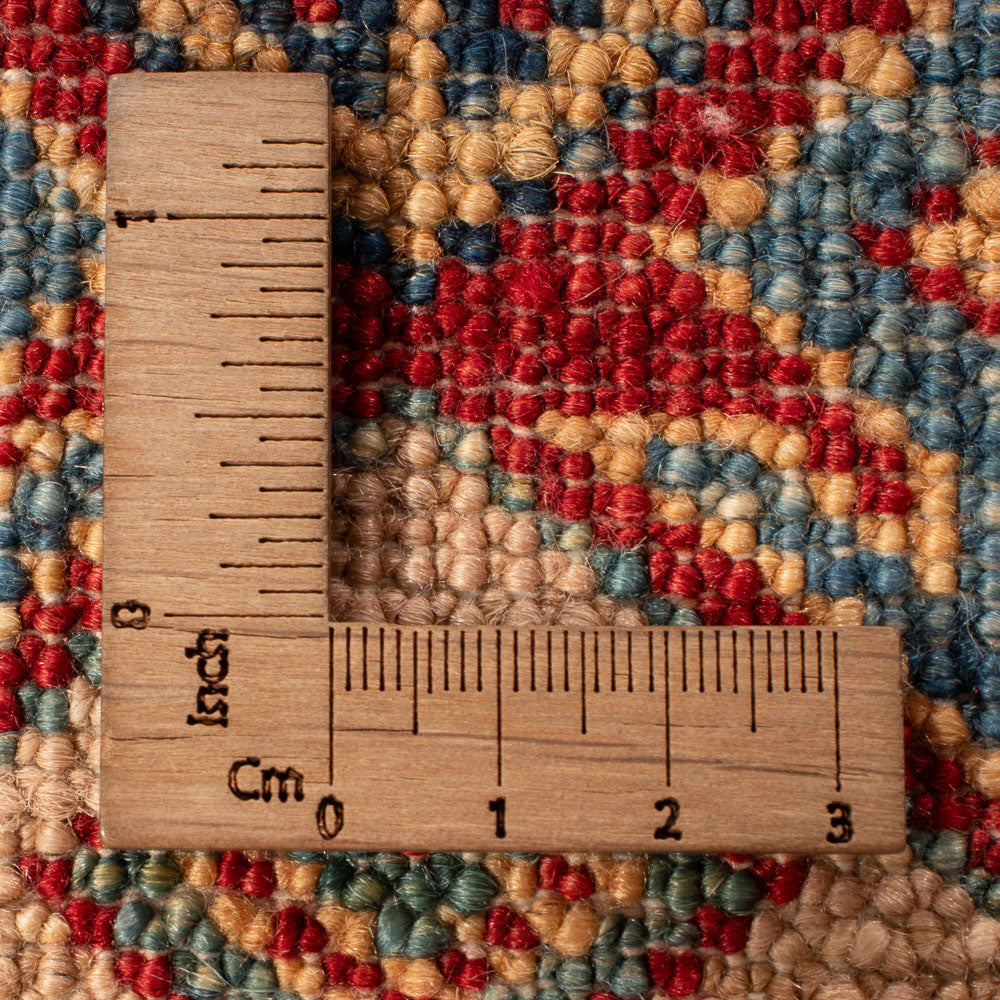 Runner Ziegler Carpet - Kazak - 327 x 78 cm - ljusgrön