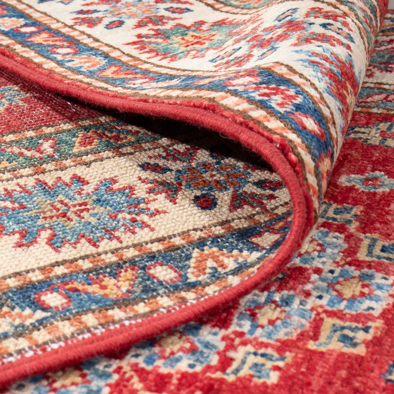 Runner Ziegler Carpet - Kazak - 302 x 79 cm - röd