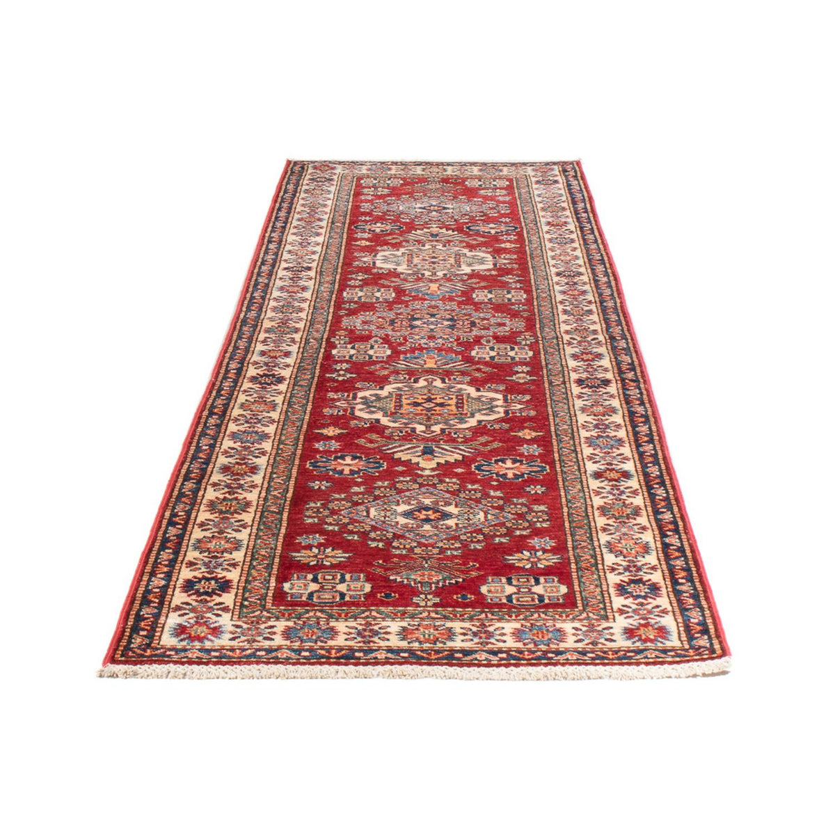 Runner Ziegler Carpet - Kazak - 302 x 80 cm - röd