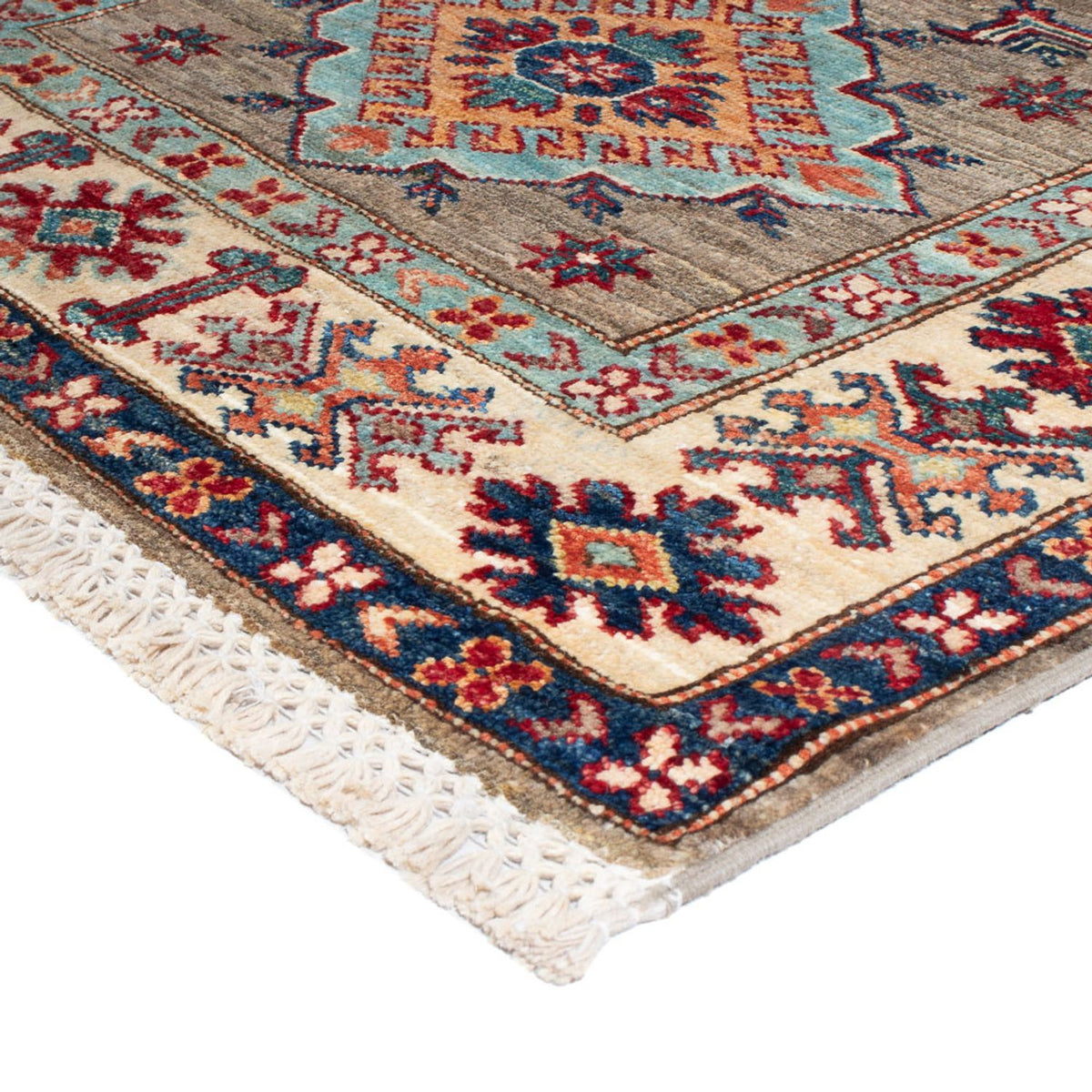 Runner Ziegler Carpet - Kazak - 317 x 81 cm - ljusgrå