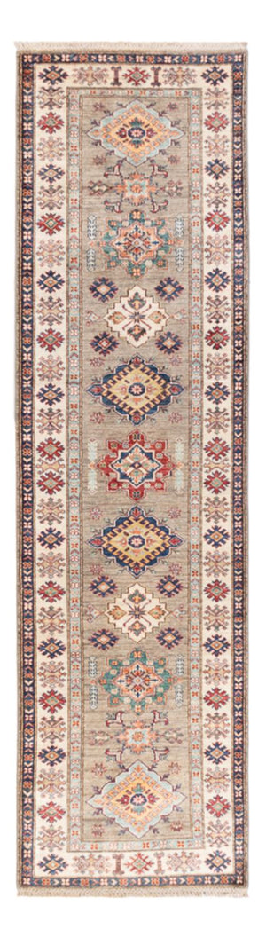 Runner Ziegler Carpet - Kazak - 305 x 83 cm - ljusgrå
