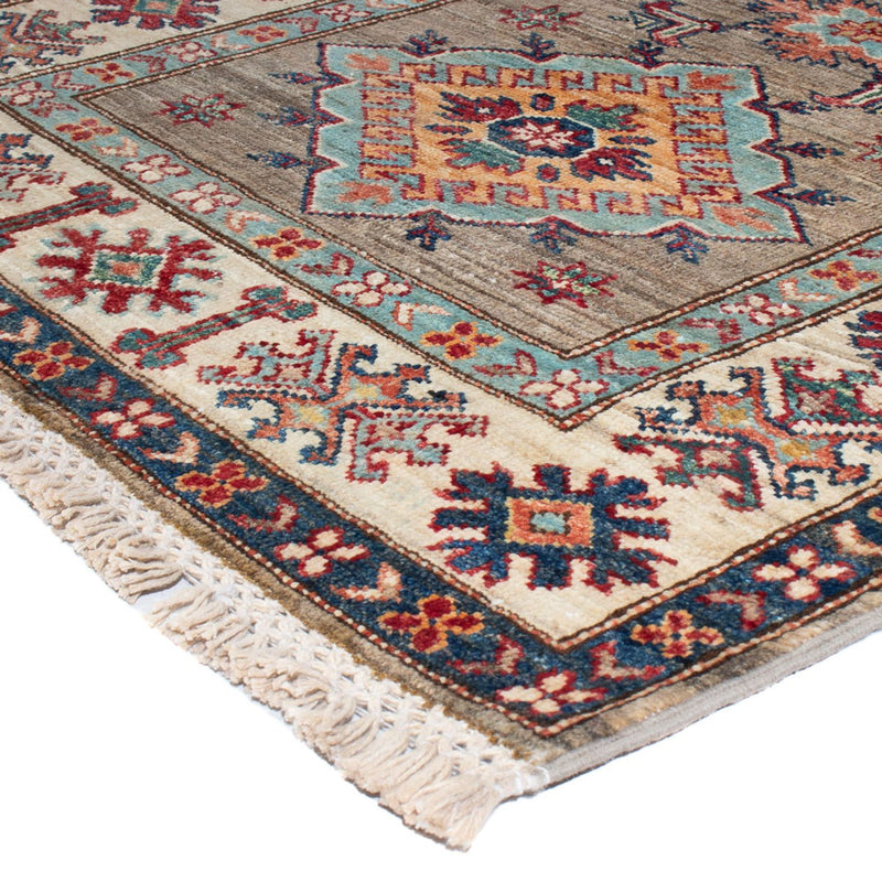 Runner Ziegler Carpet - Kazak - 305 x 83 cm - ljusgrå