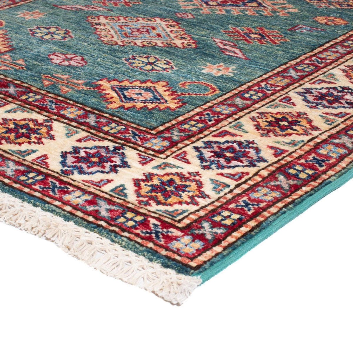 Runner Ziegler Carpet - Kazak - 302 x 83 cm - turkos