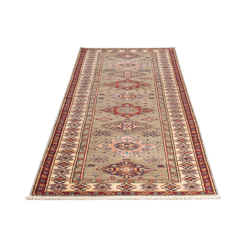 Runner Ziegler Carpet - Kazak - 301 x 81 cm - ljusbrun