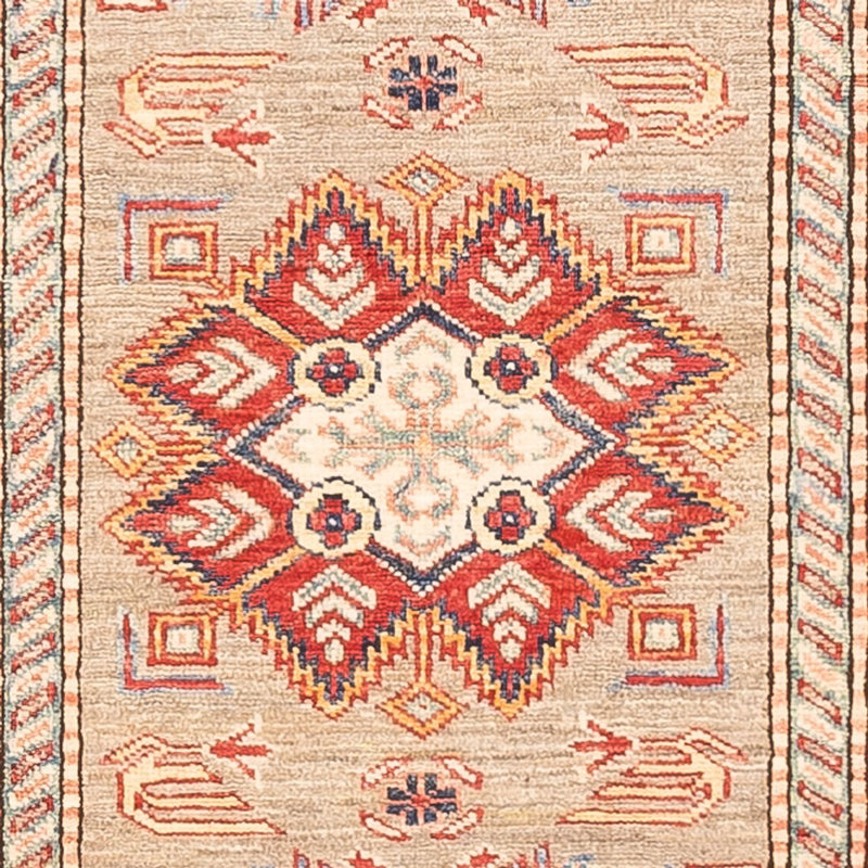Runner Ziegler Carpet - Kazak - 293 x 81 cm - mörk beige