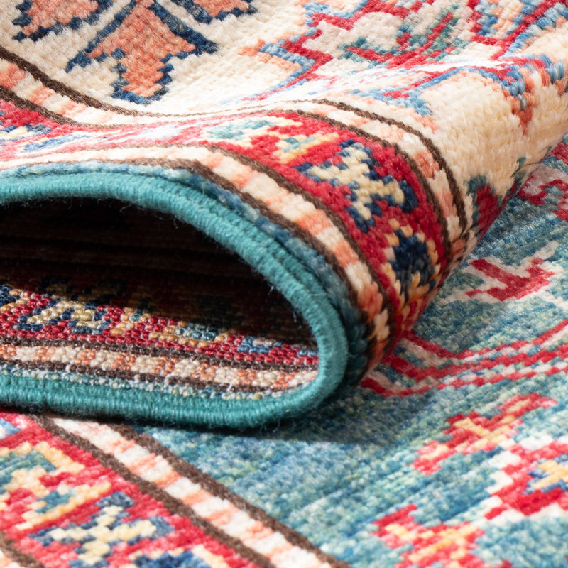 Runner Ziegler Carpet - Kazak - 298 x 82 cm - flerfärgad