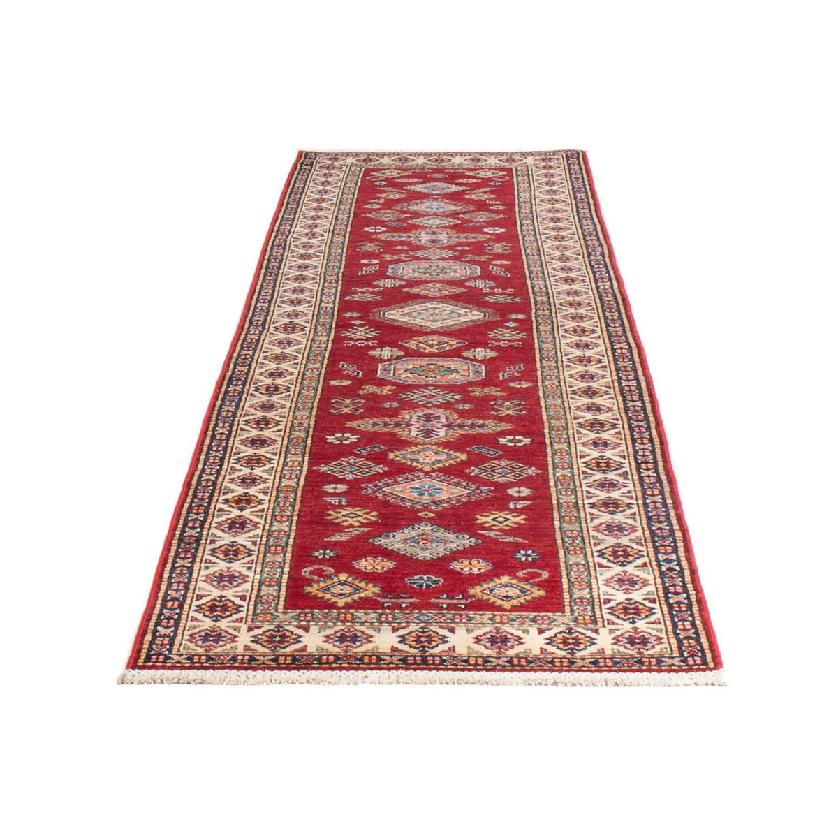 Runner Ziegler Carpet - Kazak - 299 x 78 cm - röd
