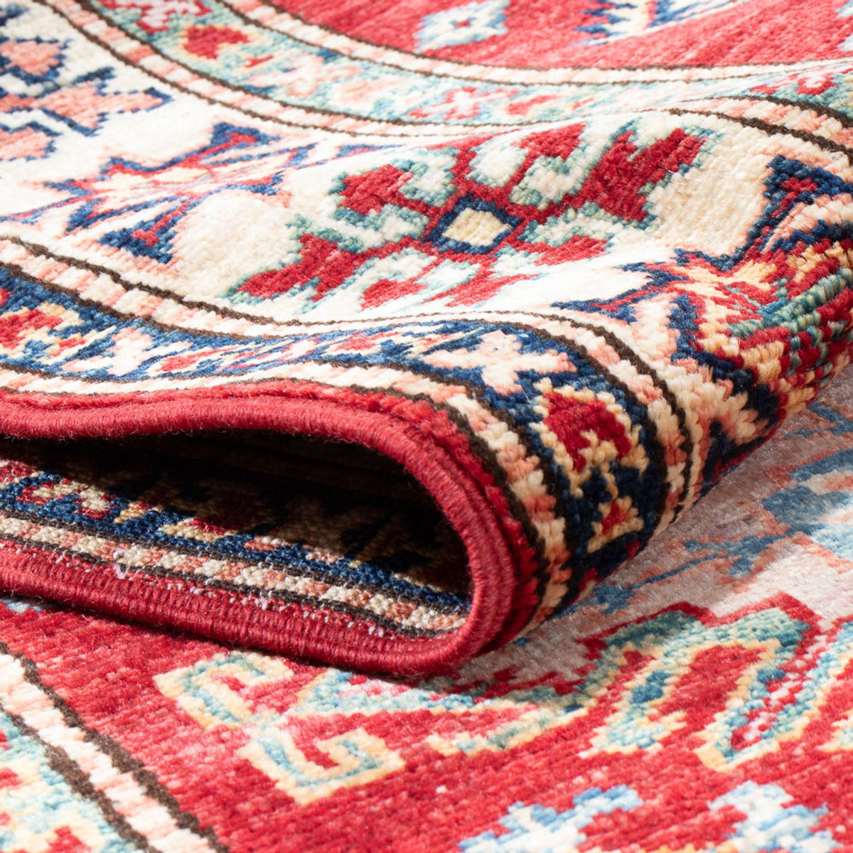 Runner Ziegler Carpet - Kazak - 305 x 82 cm - röd