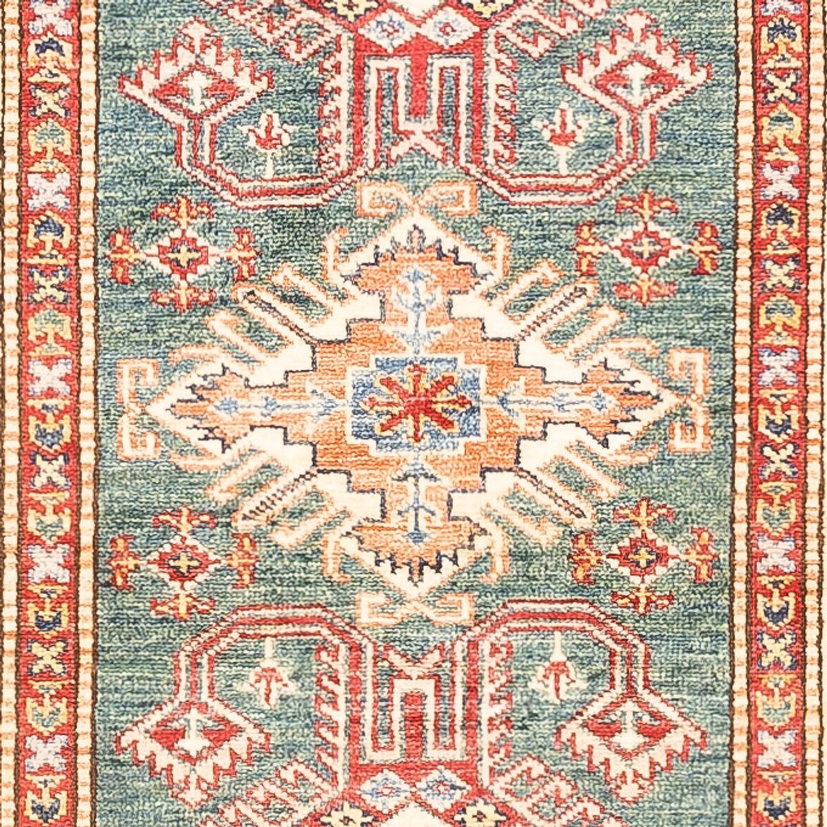 Runner Ziegler Carpet - Kazak - 297 x 78 cm - grön