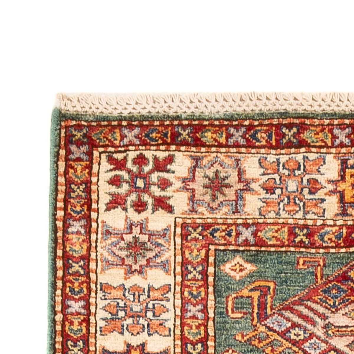 Runner Ziegler Carpet - Kazak - 298 x 81 cm - grön