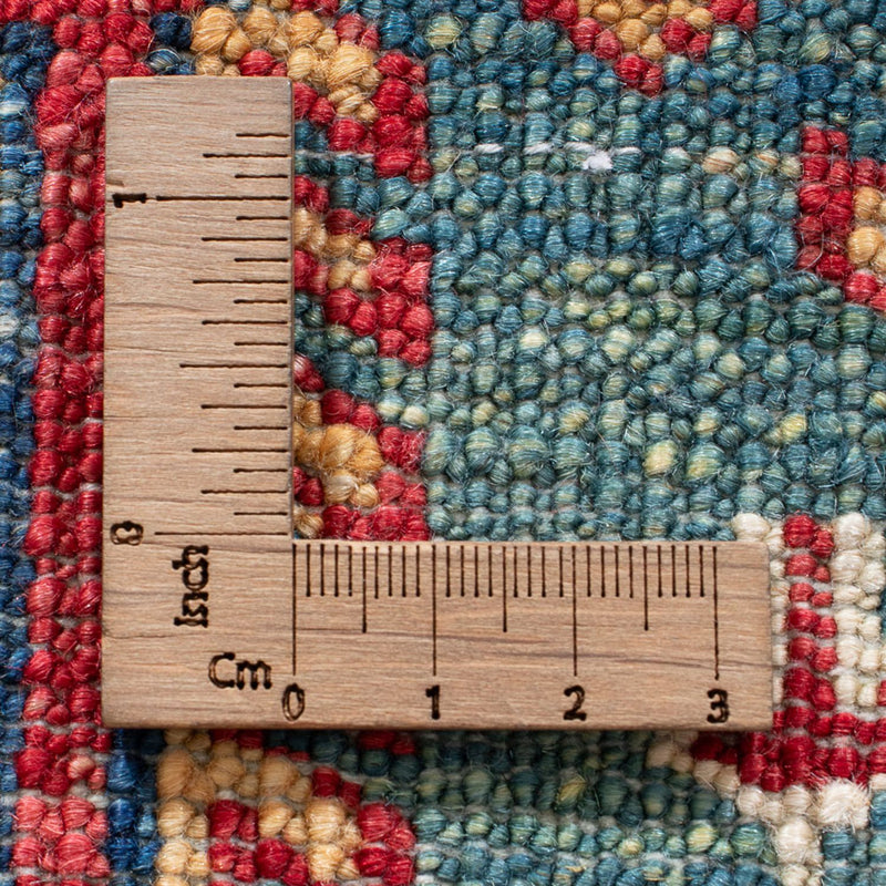 Runner Ziegler Carpet - Kazak - 298 x 81 cm - grön