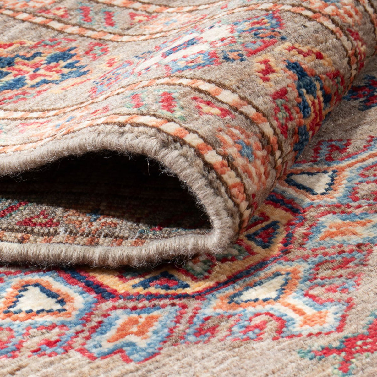 Runner Ziegler Carpet - Kazak - 293 x 76 cm - mörk beige