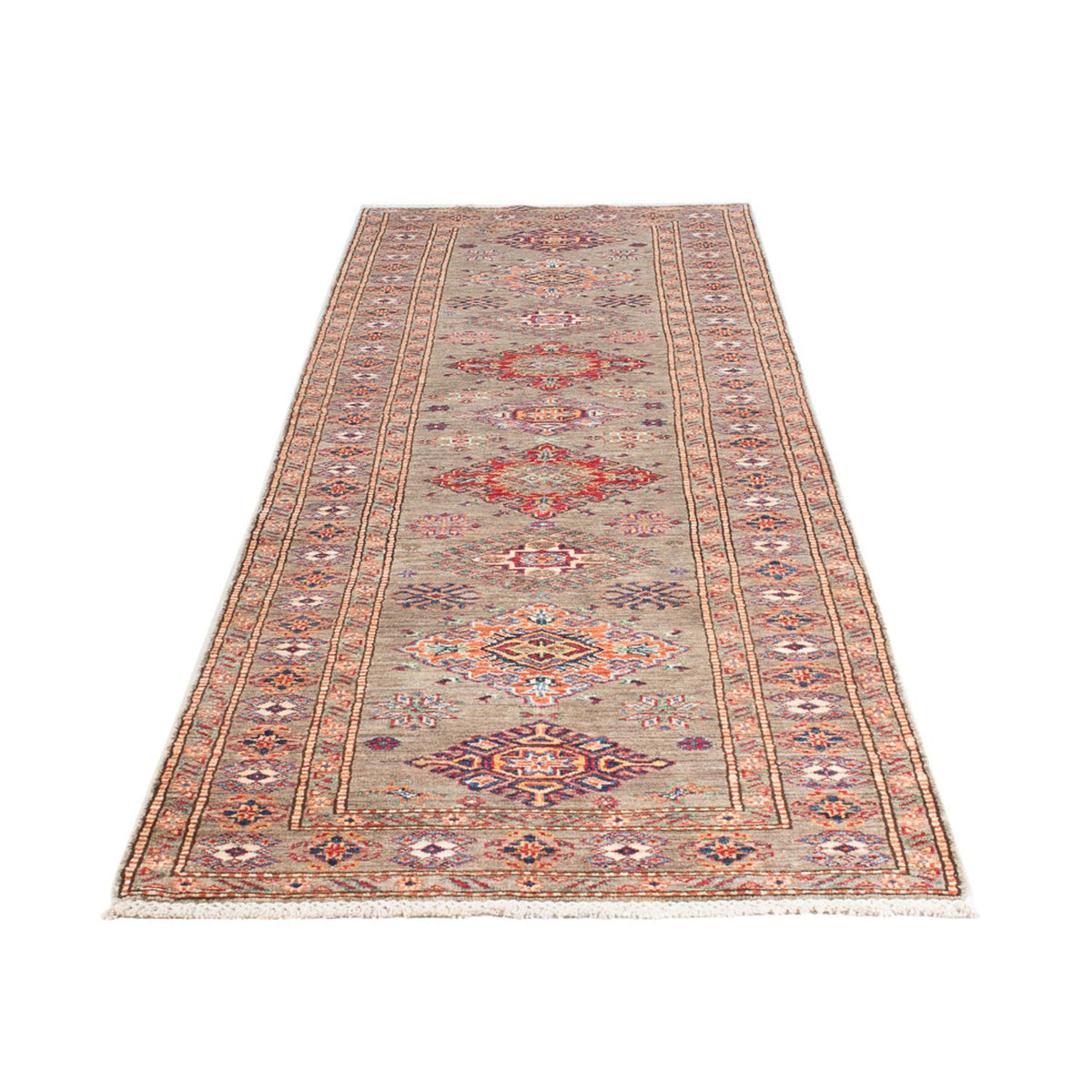 Runner Ziegler Carpet - Kazak - 293 x 76 cm - mörk beige