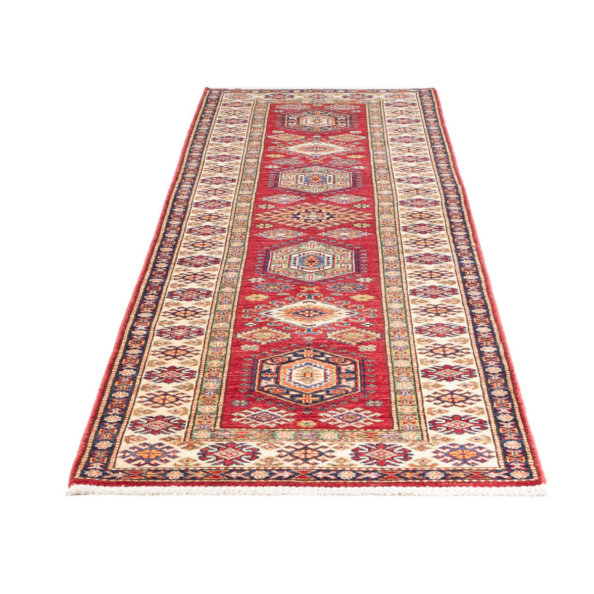 Runner Ziegler Carpet - Kazak - 305 x 79 cm - röd