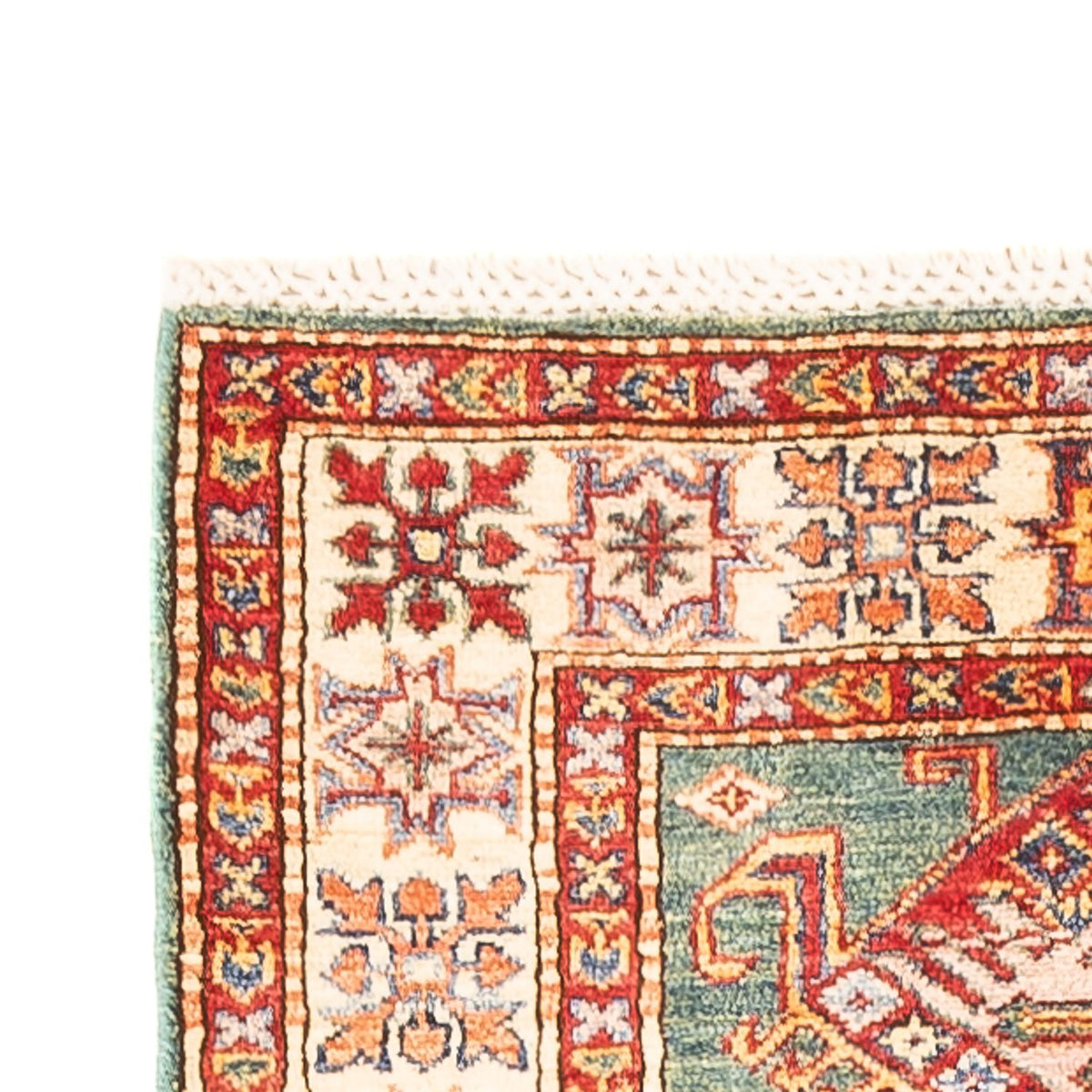 Runner Ziegler Carpet - Kazak - 298 x 79 cm - grön