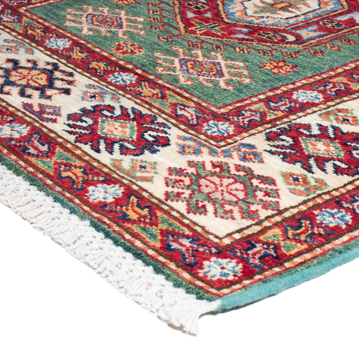 Runner Ziegler Carpet - Kazak - 310 x 83 cm - grön