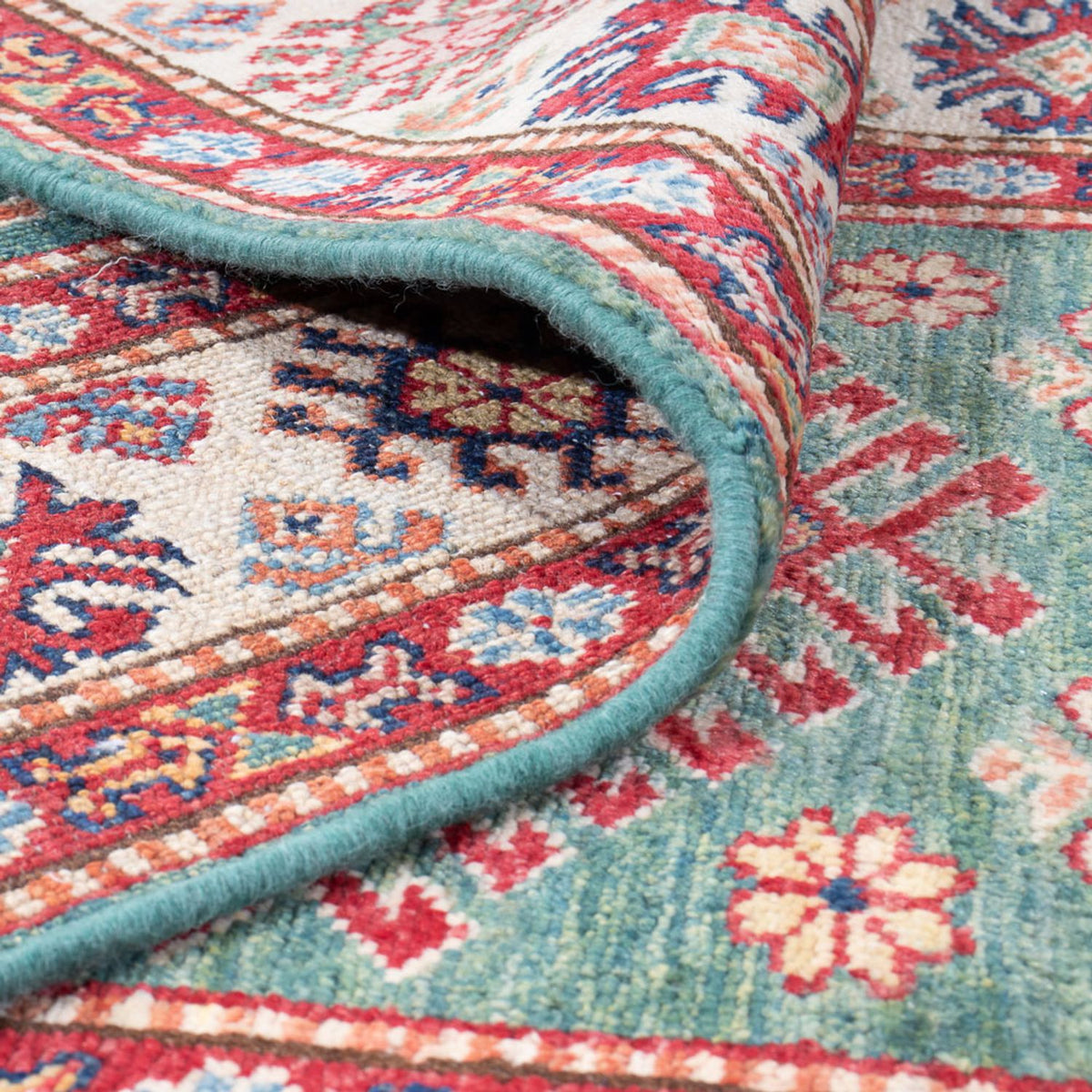 Runner Ziegler Carpet - Kazak - 310 x 83 cm - grön