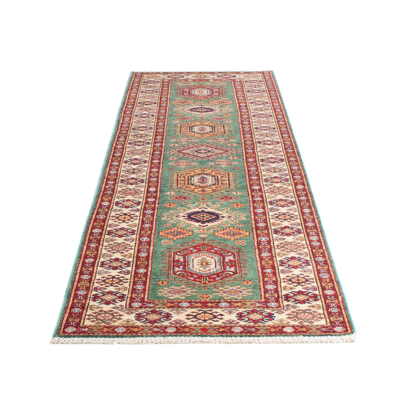 Runner Ziegler Carpet - Kazak - 310 x 83 cm - grön