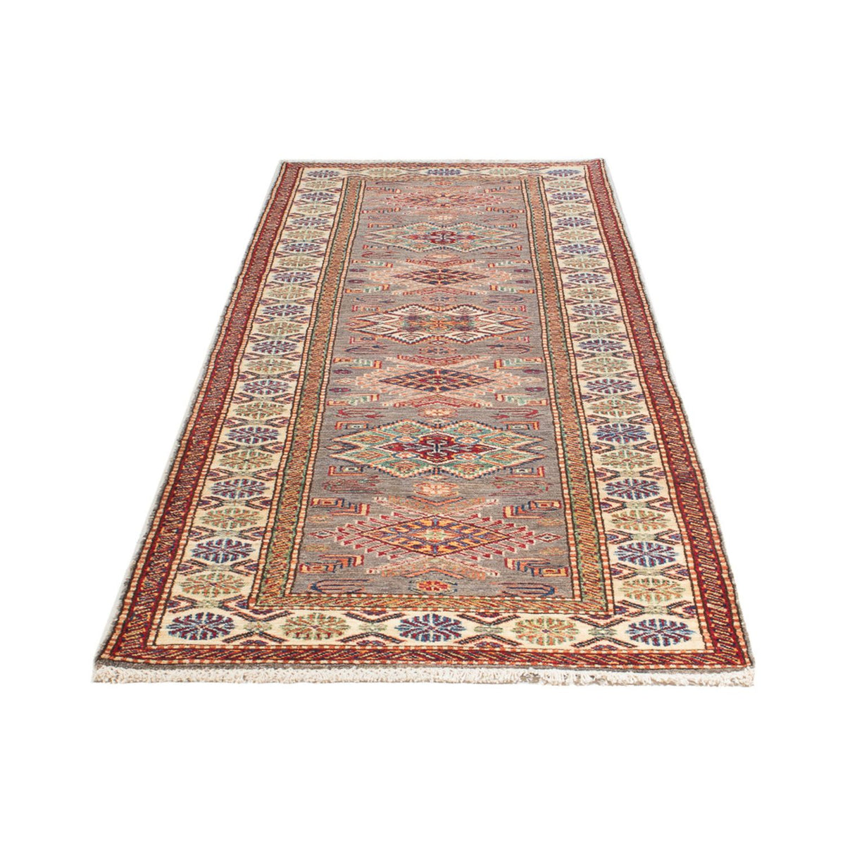 Runner Ziegler Carpet - Kazak - 293 x 83 cm - mörk beige