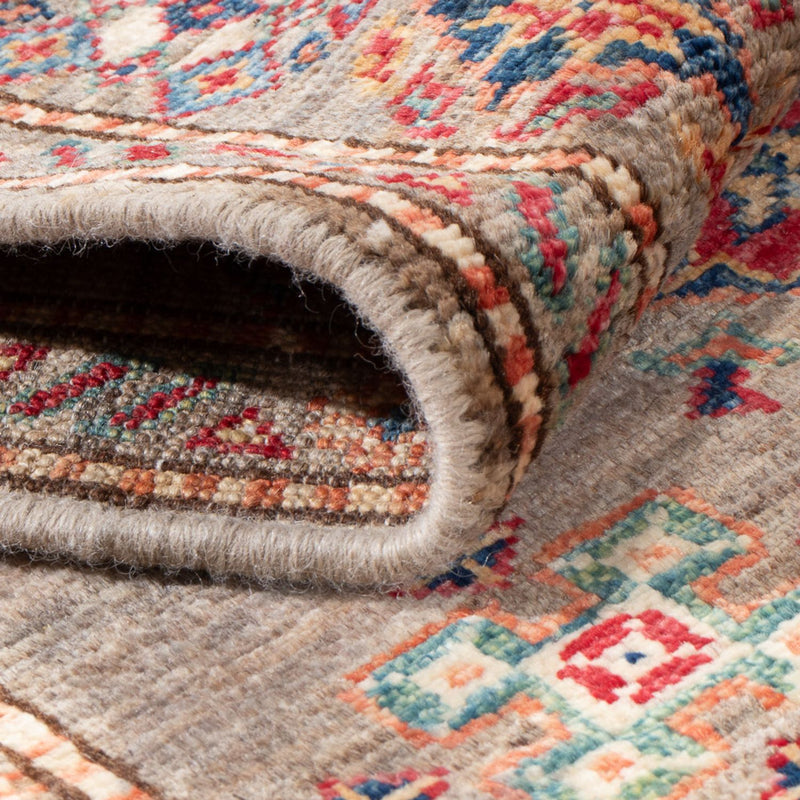 Runner Ziegler Carpet - Kazak - 297 x 79 cm - mörk beige