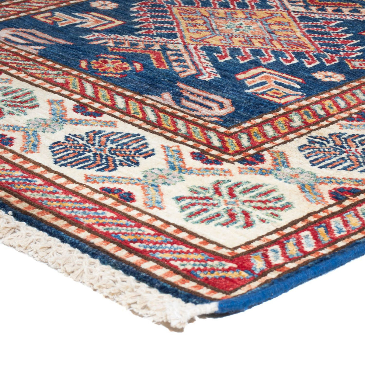 Runner Ziegler Carpet - Kazak - 302 x 84 cm - blå