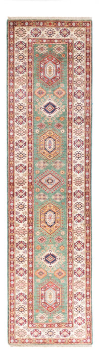 Runner Ziegler Carpet - Kazak - 311 x 77 cm - grön