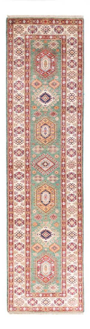 Runner Ziegler Carpet - Kazak - 311 x 77 cm - grön