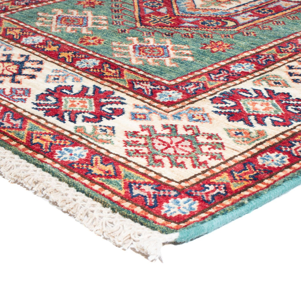 Runner Ziegler Carpet - Kazak - 311 x 77 cm - grön