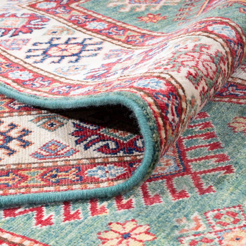 Runner Ziegler Carpet - Kazak - 311 x 77 cm - grön