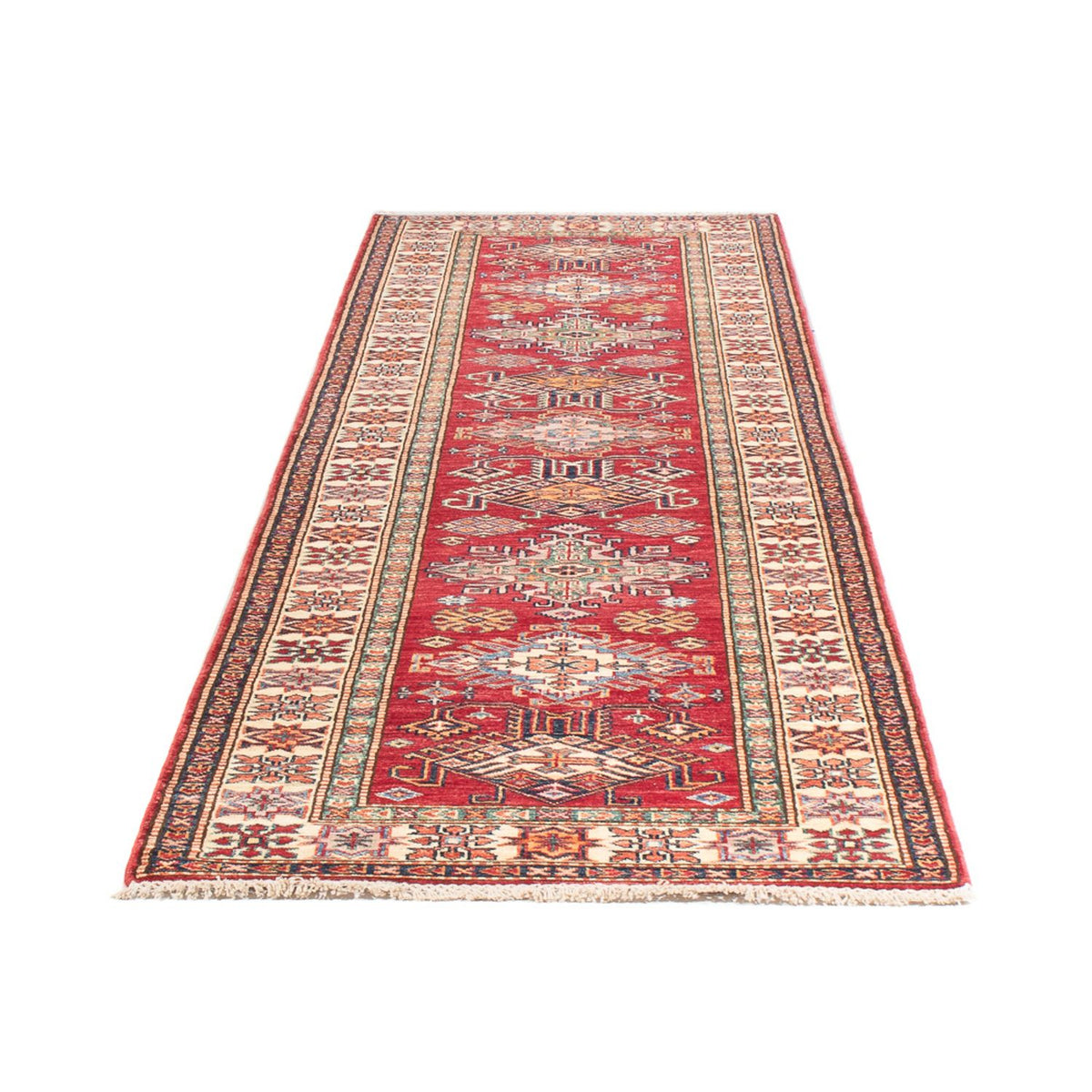 Runner Ziegler Carpet - Kazak - 299 x 77 cm - röd