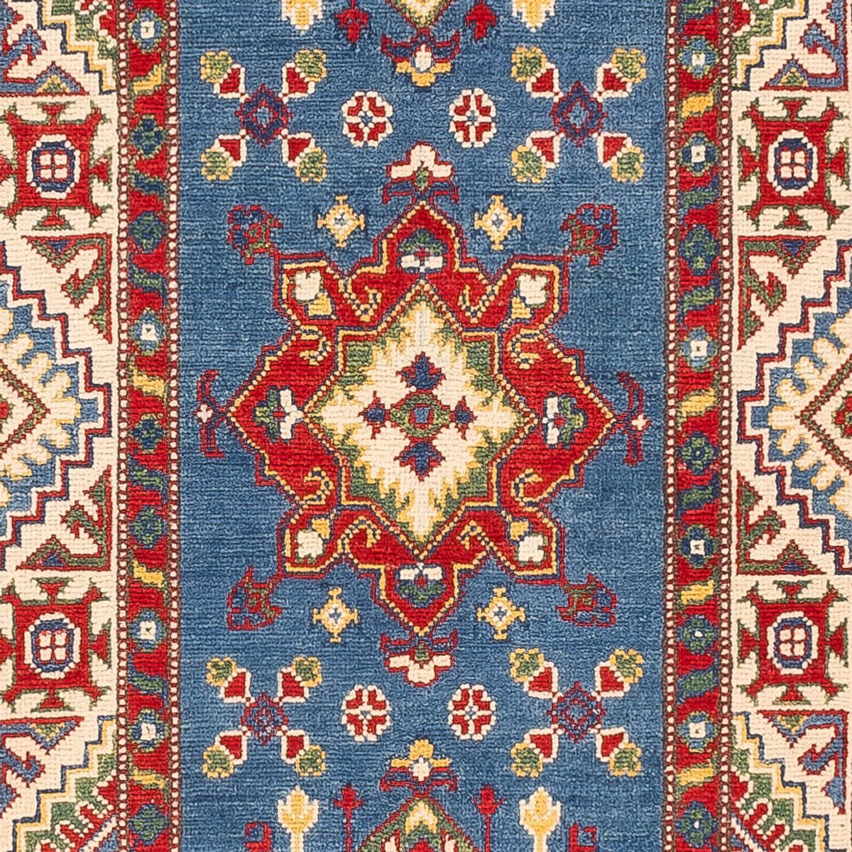 Runner Ziegler Carpet - Kazak - 403 x 78 cm - mörkblå