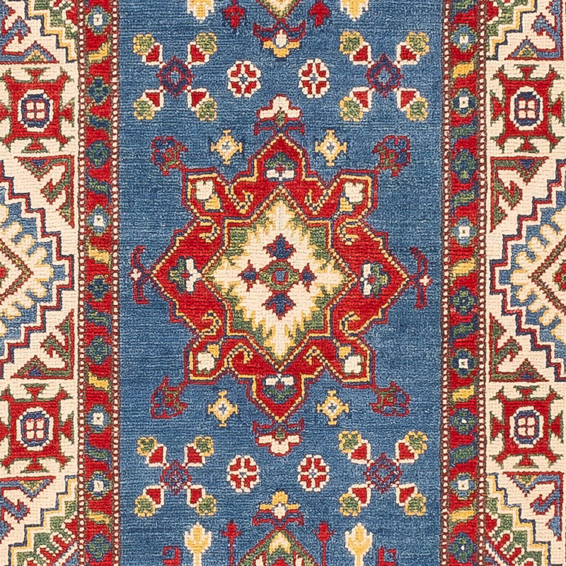 Runner Ziegler Carpet - Kazak - 403 x 78 cm - mörkblå