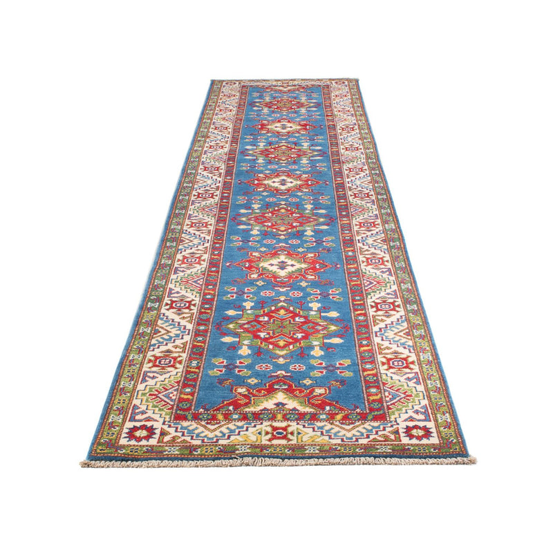Runner Ziegler Carpet - Kazak - 403 x 78 cm - mörkblå