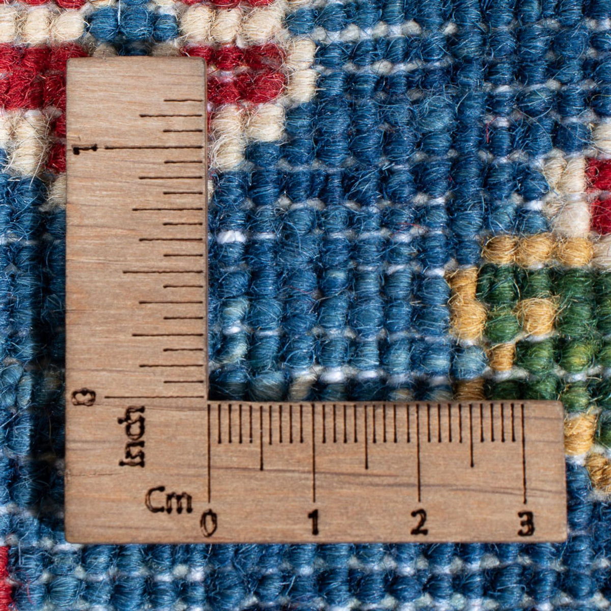 Runner Ziegler Carpet - Kazak - 403 x 78 cm - mörkblå