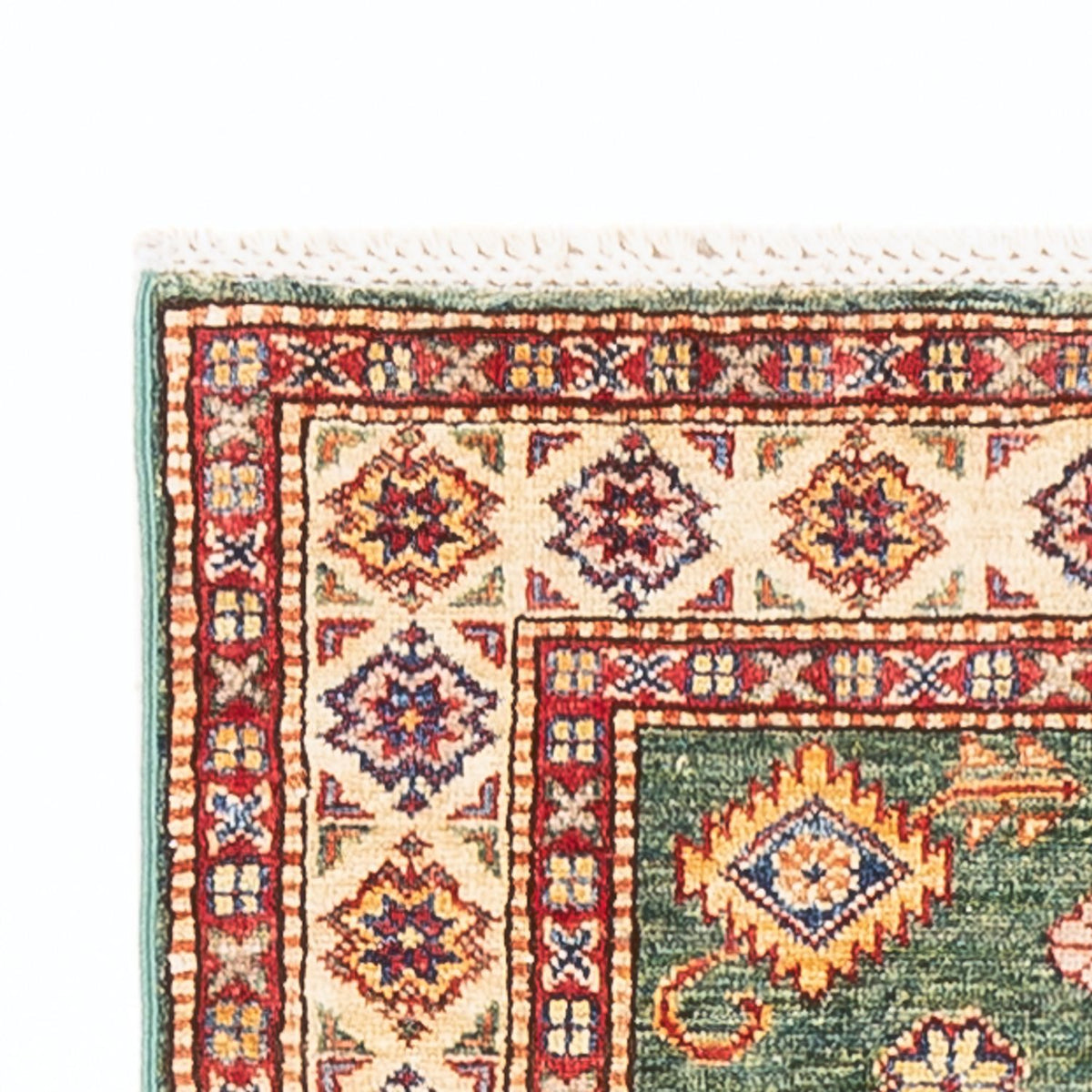 Runner Ziegler Carpet - Kazak - 295 x 76 cm - grön