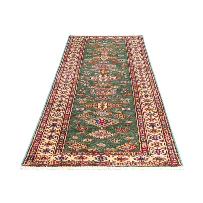 Runner Ziegler Carpet - Kazak - 295 x 76 cm - grön
