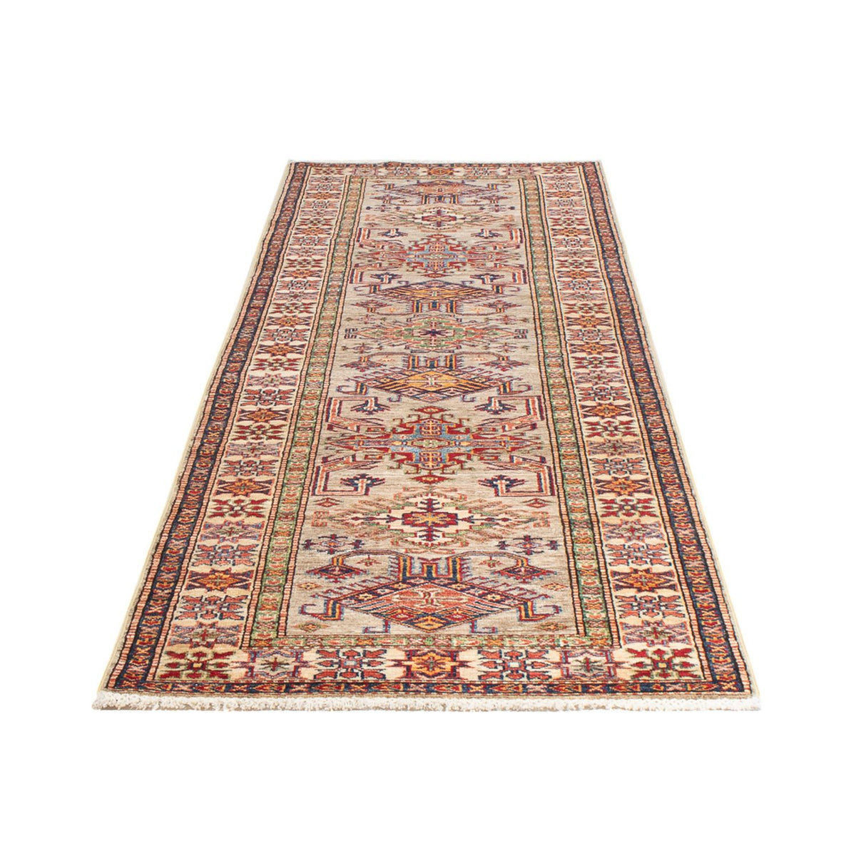 Runner Ziegler Carpet - Kazak - 300 x 75 cm - mörk beige