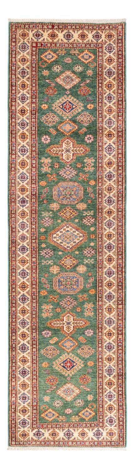 Runner Ziegler Carpet - Kazak - 296 x 80 cm - grön