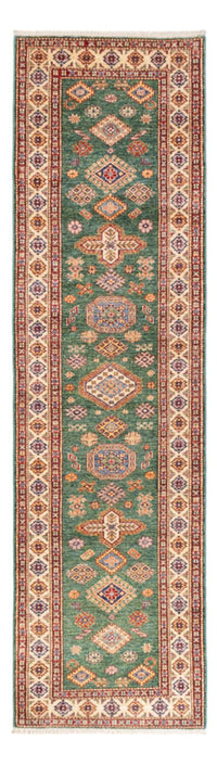 Runner Ziegler Carpet - Kazak - 296 x 80 cm - grön