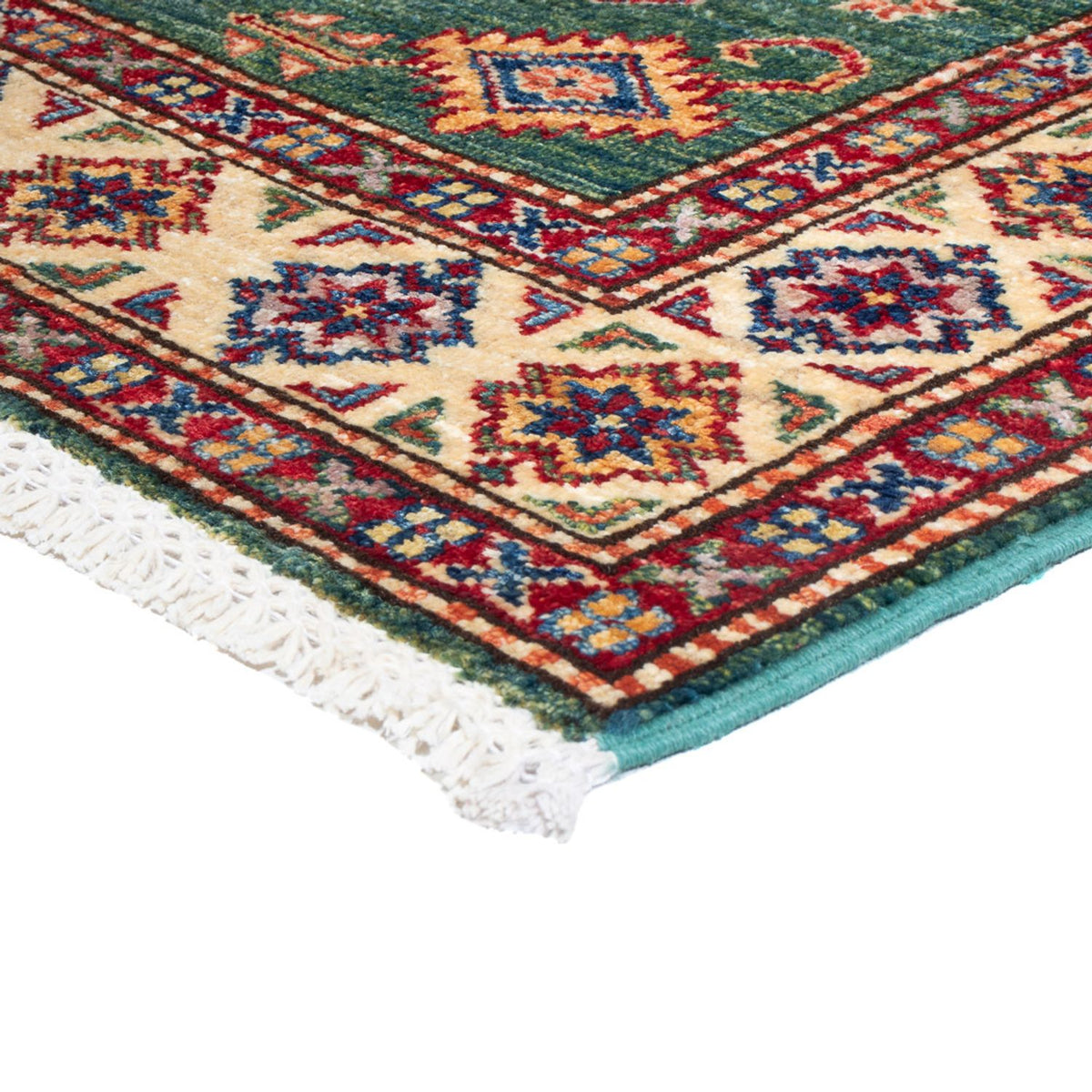 Runner Ziegler Carpet - Kazak - 296 x 80 cm - grön
