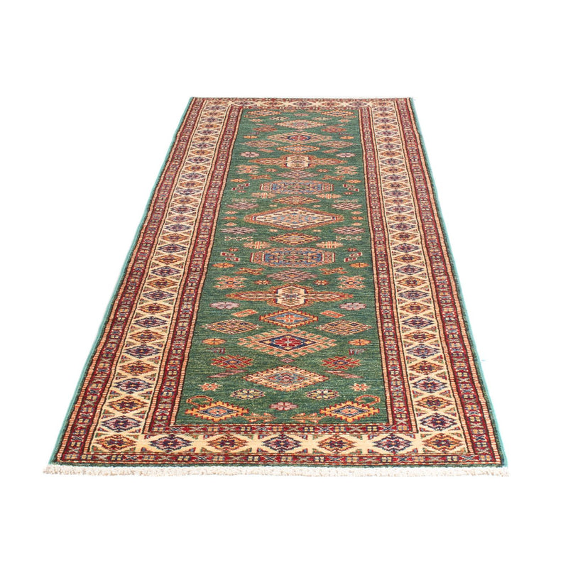 Runner Ziegler Carpet - Kazak - 296 x 80 cm - grön